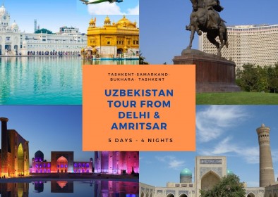 Uzbekistan tour from Delhi & Amritsar